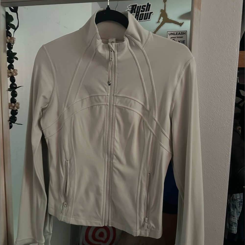 lululemon Define Cream Jacket